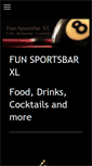 Mobile Screenshot of funsportsbar-xl.de